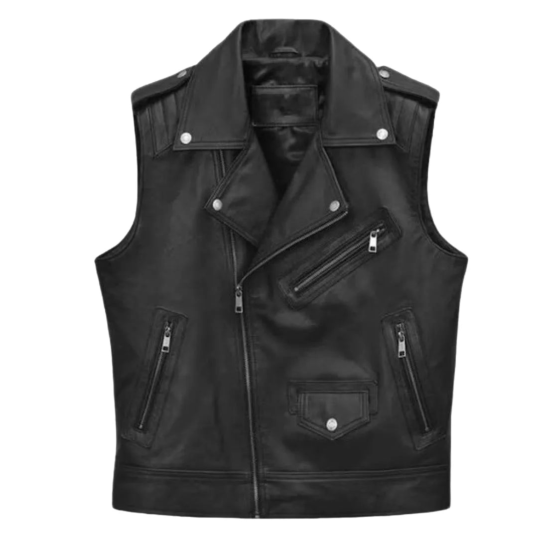 Black-Classic-Leather-Vest