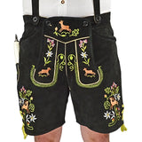 Colorful-Black-Lederhosen-with-Suspenders-front