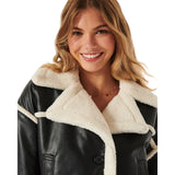 Crop-Sherpa-Lined-Faux-Leather-Biker-Jacket-Collar