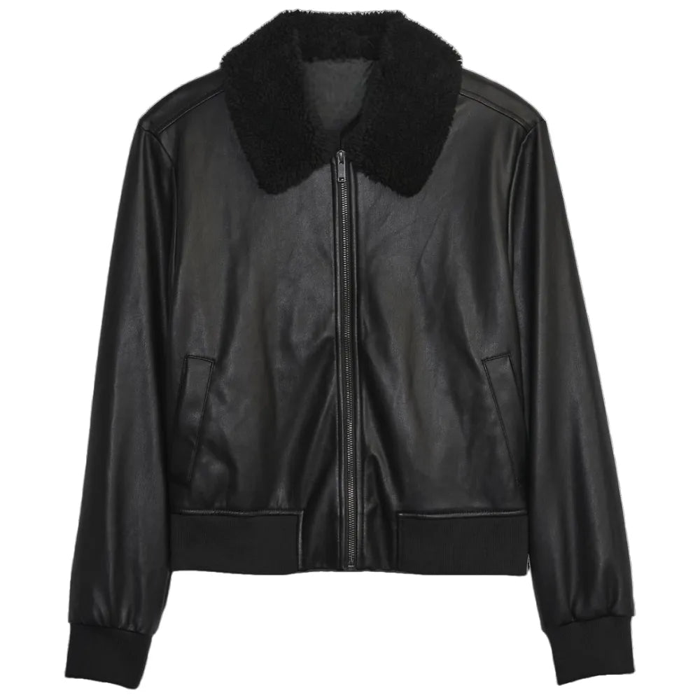 Faux-Shearling-Leather-Bomber-Jacket-Womens