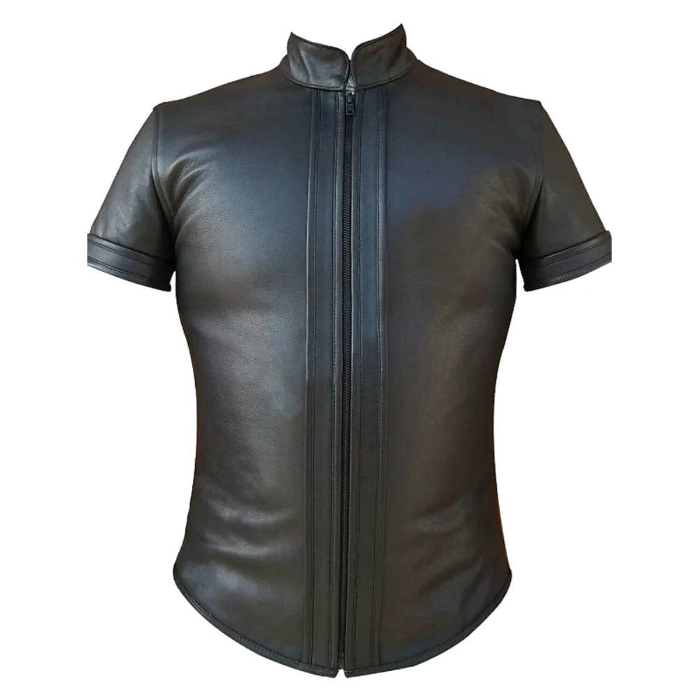 Genuine-Leather-Biker-Shirt-Motorcycle-Shirt