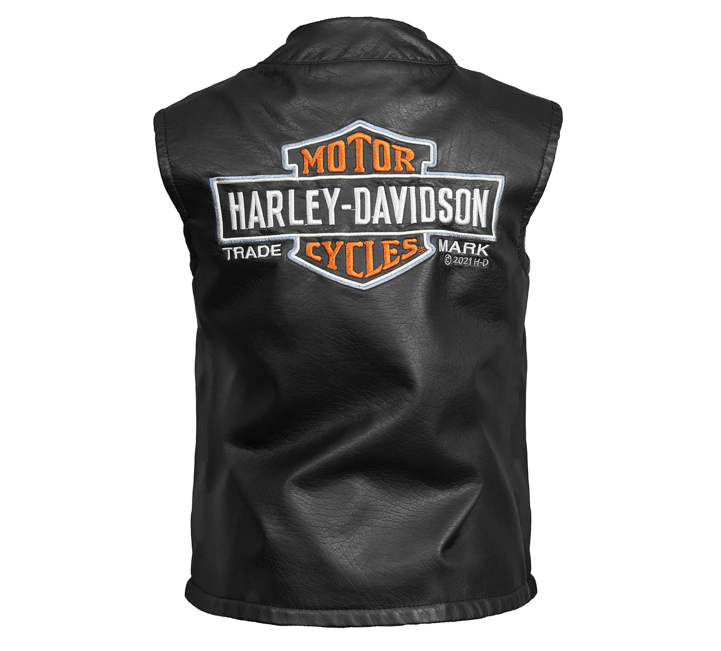 Harley-Davidson-Little-Kid-Genuine-Leather-Vest-Back