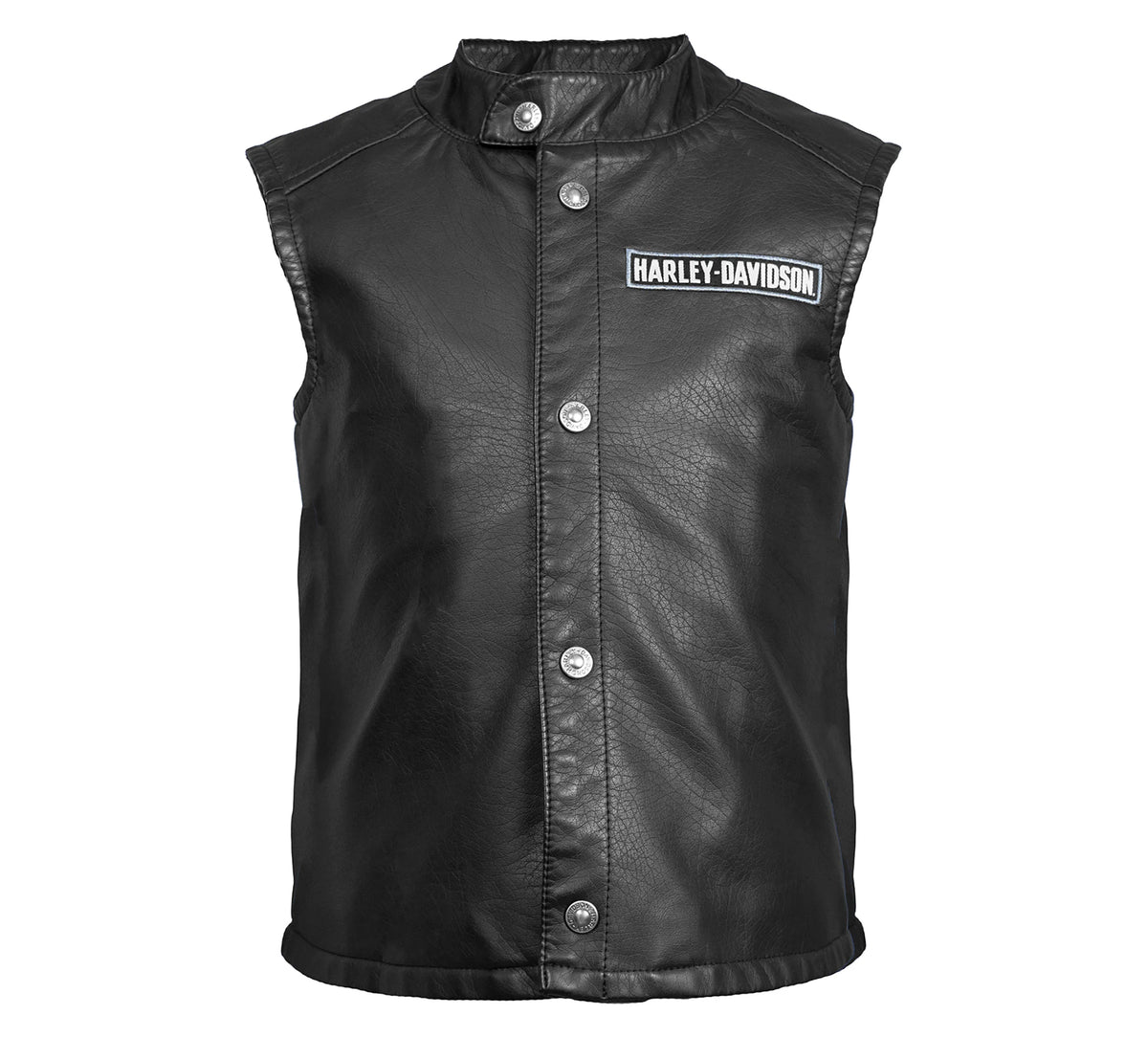 Harley-Davidson-Little-Kid-Genuine-Leather-Vest-Front