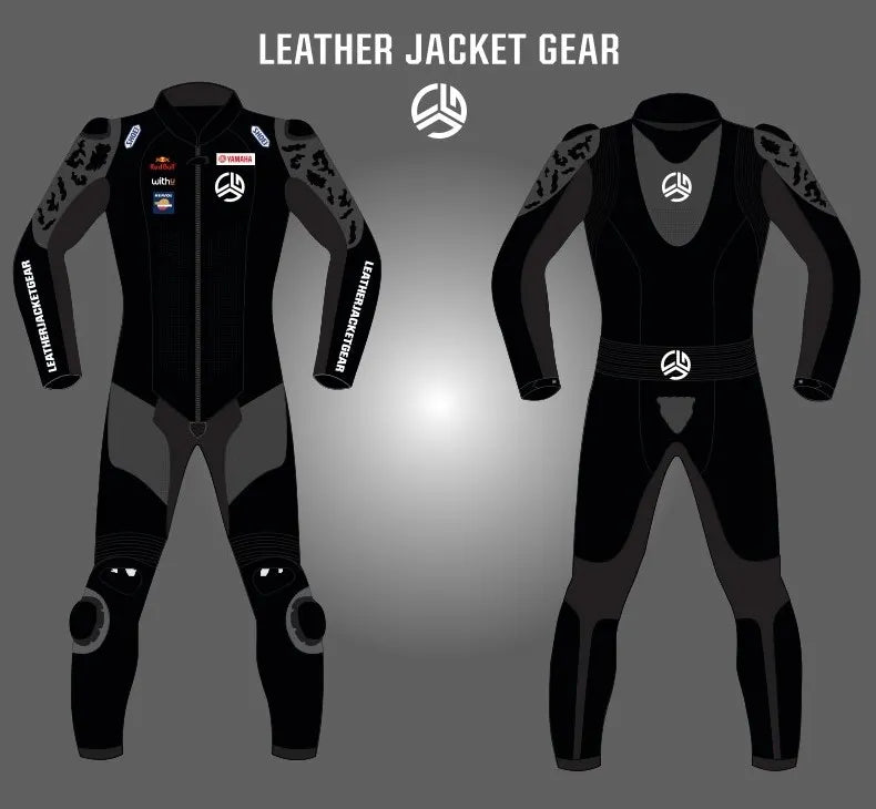 LeatherJacketGear-Black-Grey-Race-Suit