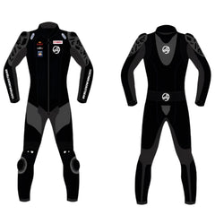 LeatherJacketGear-Black-Grey-Race-Suit