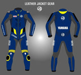 LeatherJacketGear-Blue-Grey-Race-Suit