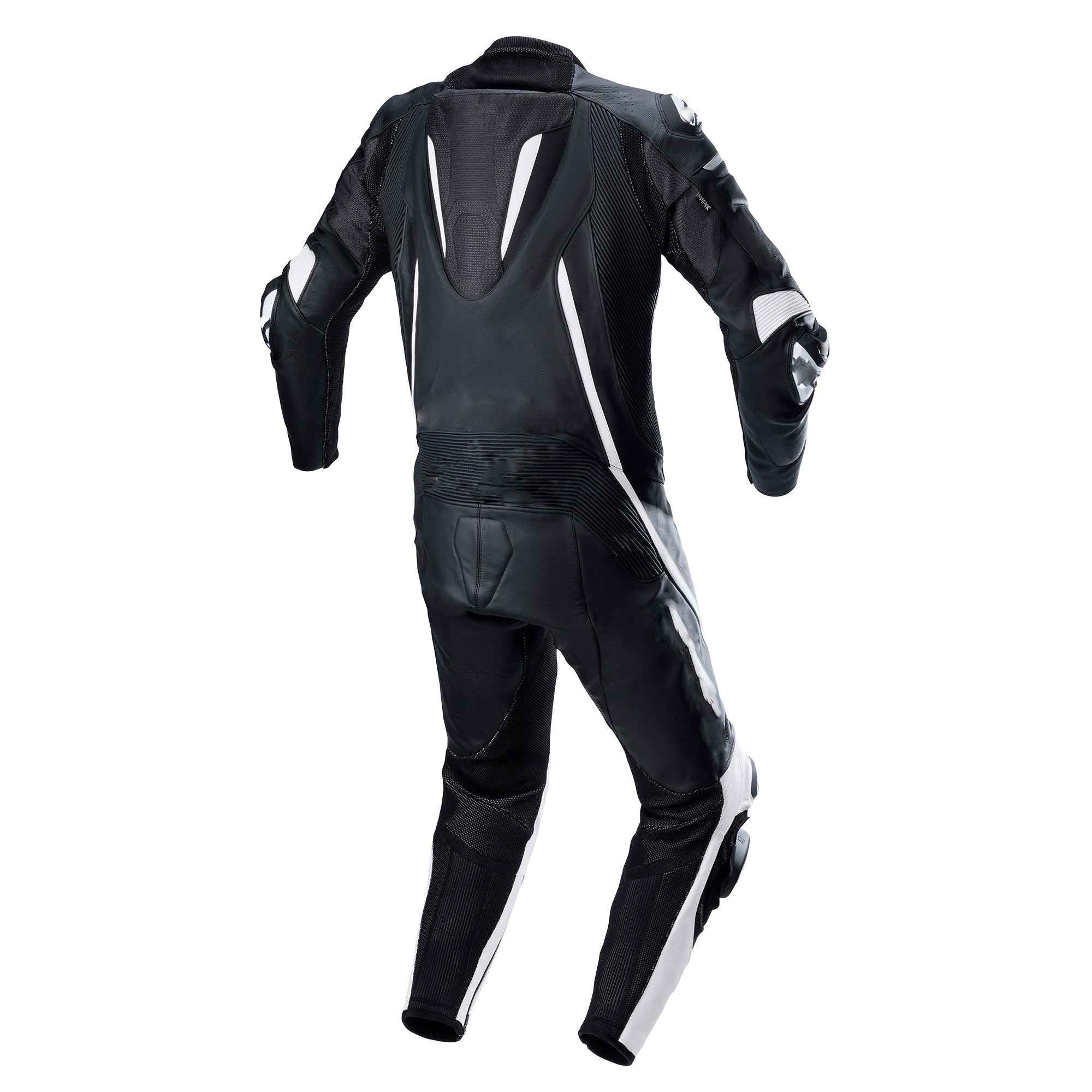 LeatherJacketGear-Fusion-1-Piece-Leather-Suit-Black-White-Back