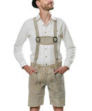 Lederhosen-Men-Short-White