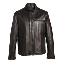 Mens-Black-Lambskin-Leather-Moto-Jacket
