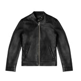 Mens-Black-Leather-Cafe-Racer-Jacket-Front