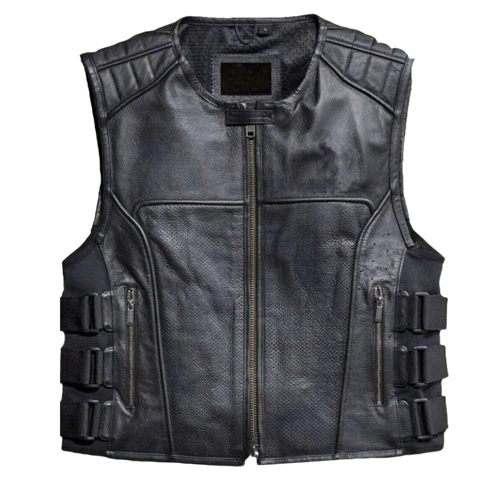 Swat-Style-Leather-Motorcycle-Vest