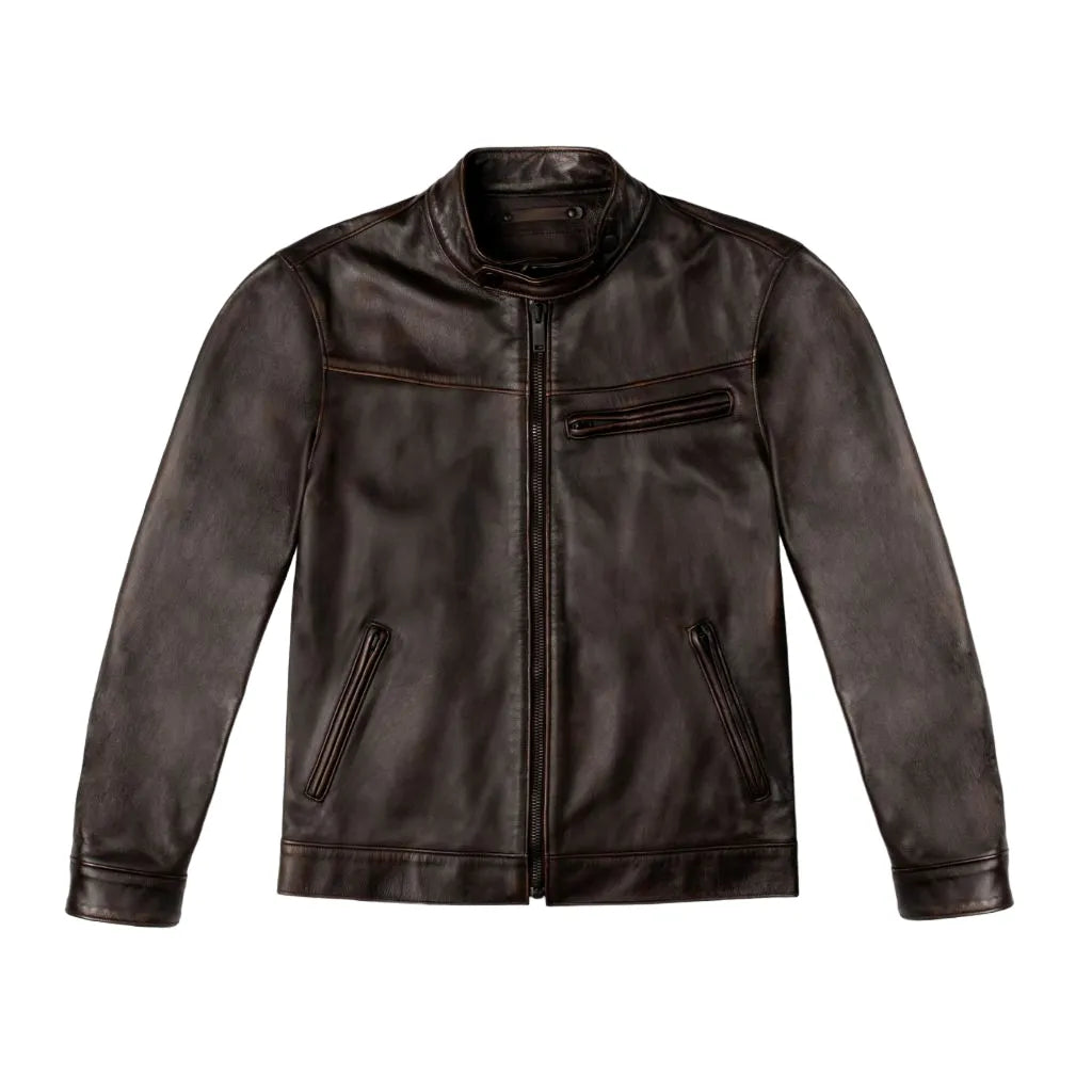 Mens-Black-Roadster-Leather-Jacket