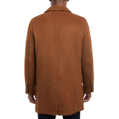 Mens-Brown-Double-Breasted-Wool-Coat-Back