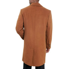 Mens-Brown-Wool-Blend-Overcoat-Back