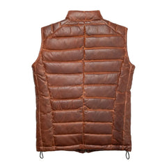 Mens-Light-Brown-Leather-Down-Back