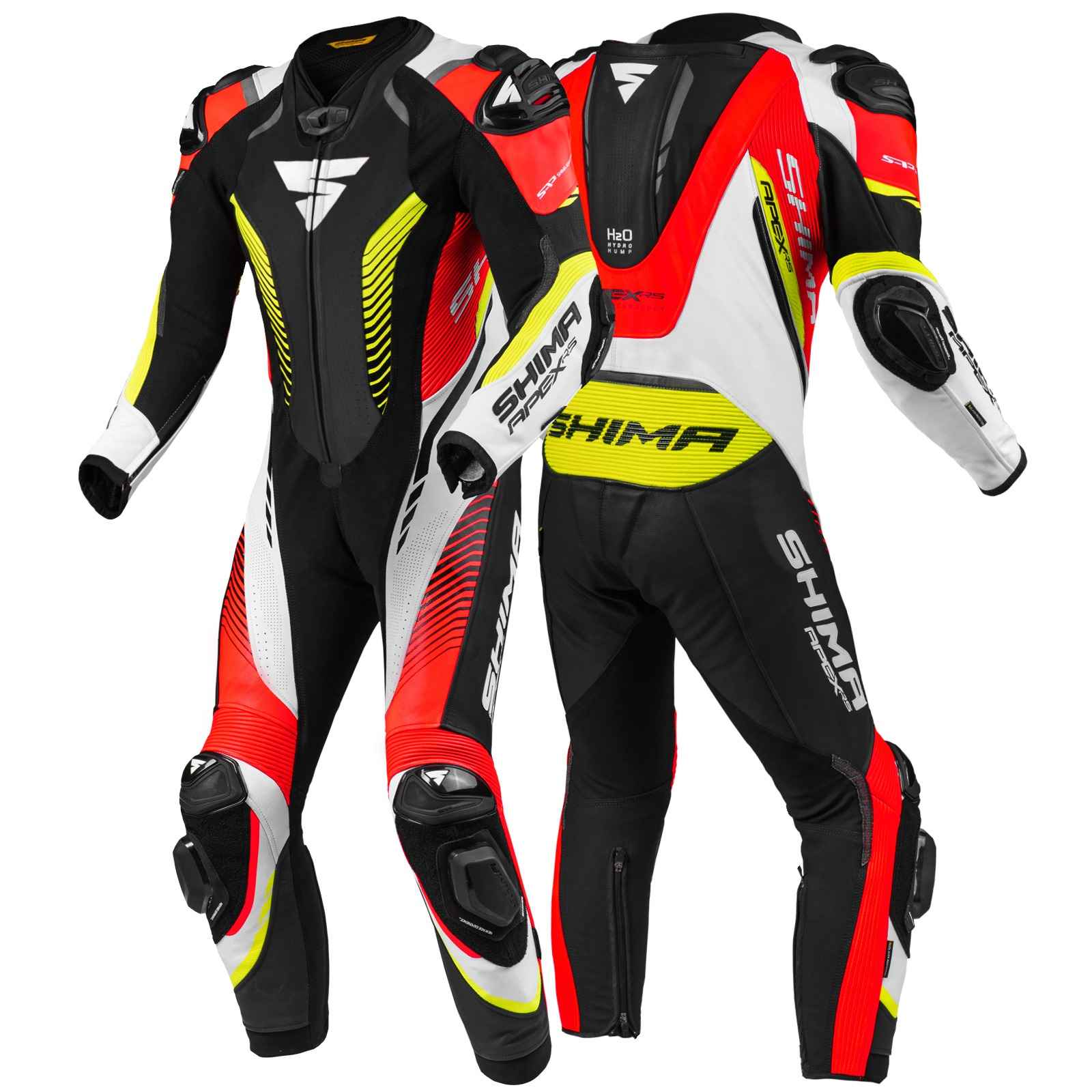 Shima-Apex-RS-One-Piece-Leather-Suit-White-Yellow-Red