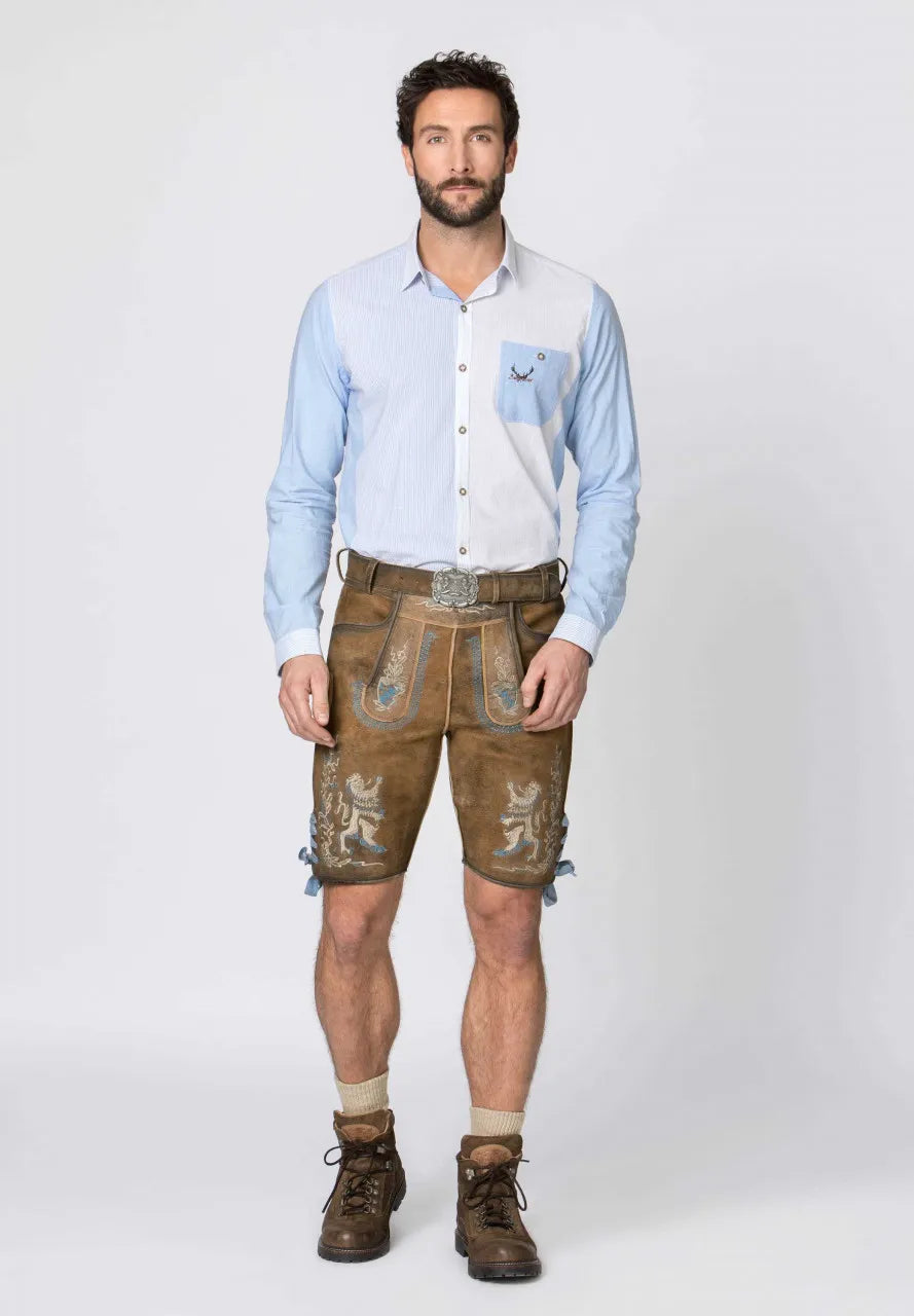 Traditional Lederhosen Men Bayern Bua | 20% OFF – Leather Jacket Gear®