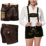 Women-Lederhosen-Hot-Pants-Chocolate-Left