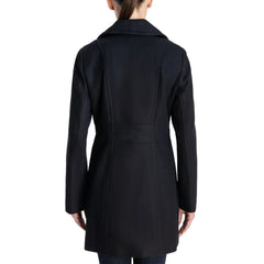 Womens-Black-Double-Breasted-Wool-Coat-Back