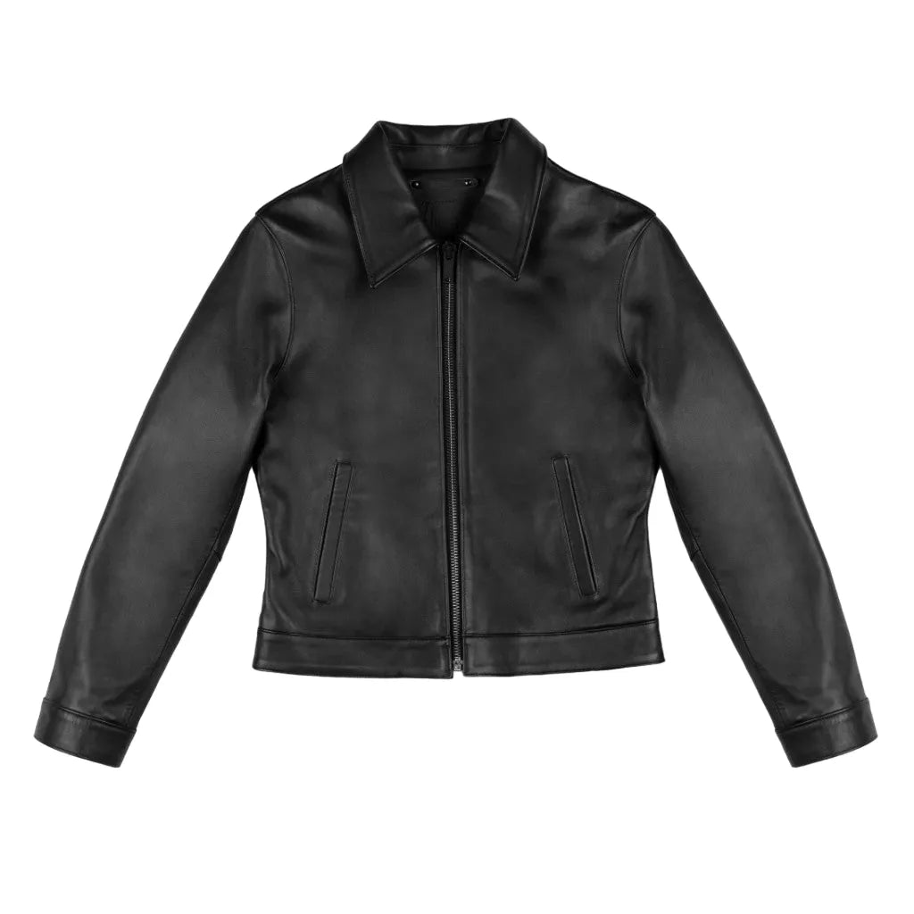 Womens-Black-Genuine-Leather-Jacket-Front