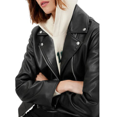 Womens-Black-Leather-Biker-Jacket-Front