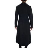 Womens-Black-Single-Breasted-Wool-Blend-Coat-Back