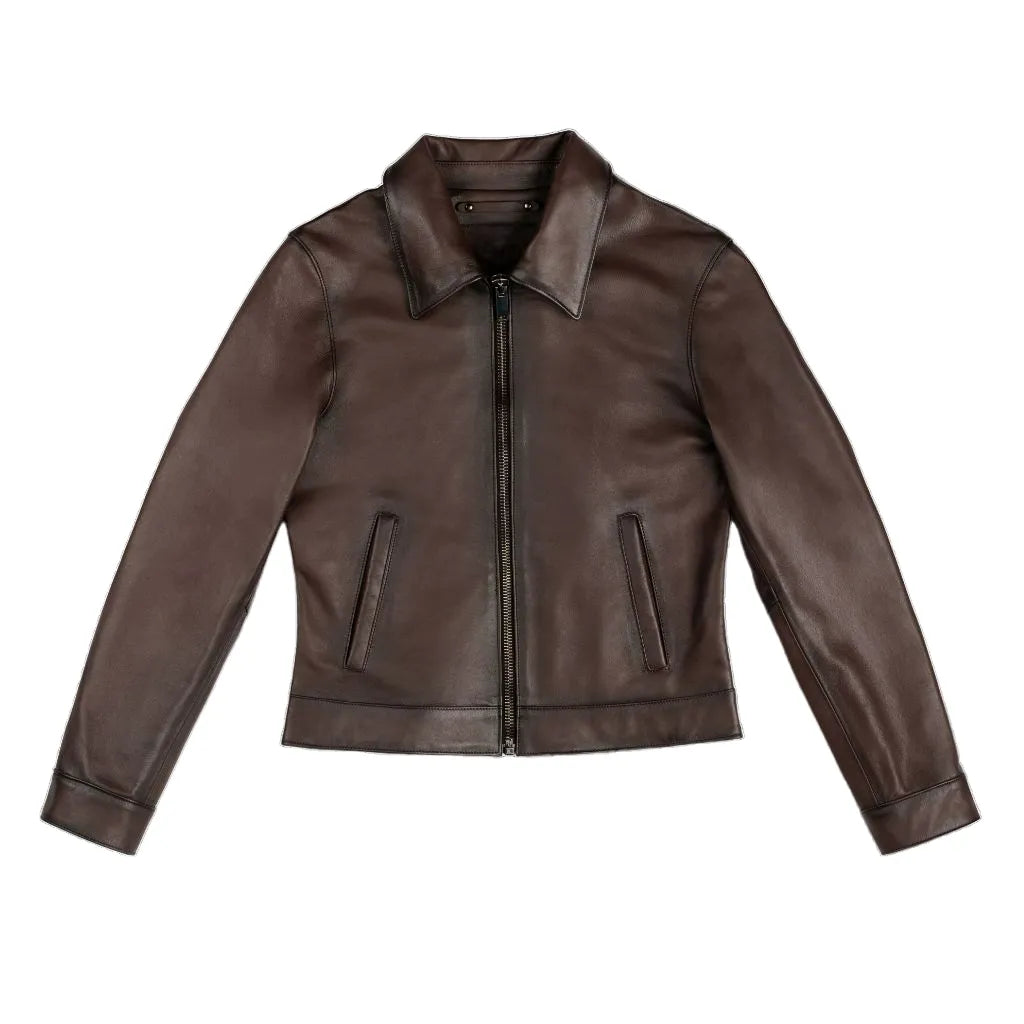 Womens-Brown-Genuine-Leather-Jacket-Front