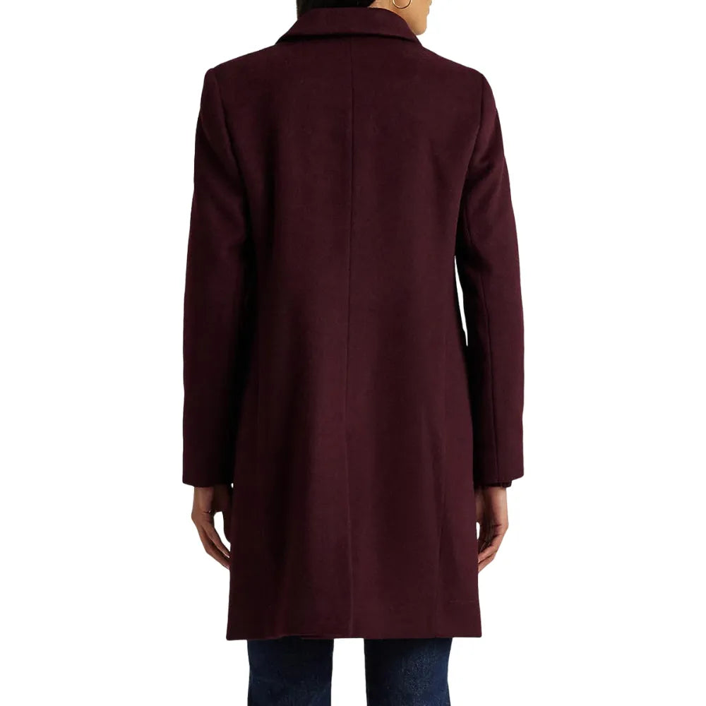 Womens-Burgundy-Wool-Blend-Coat-Back