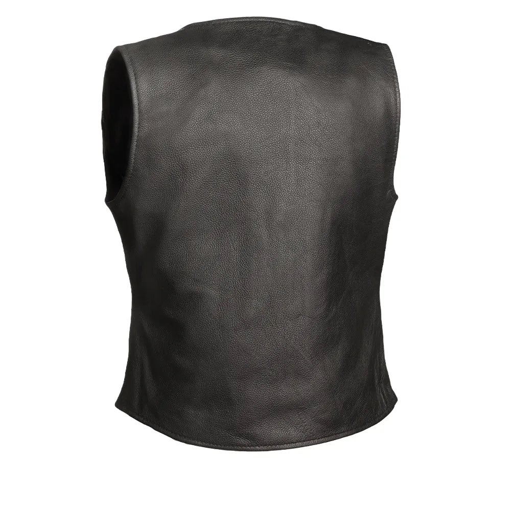 Womens-Button-Front-Leather-Vest-Back