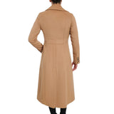 Womens-Camel-Single-Breasted-Wool-Blend-Coat-Back