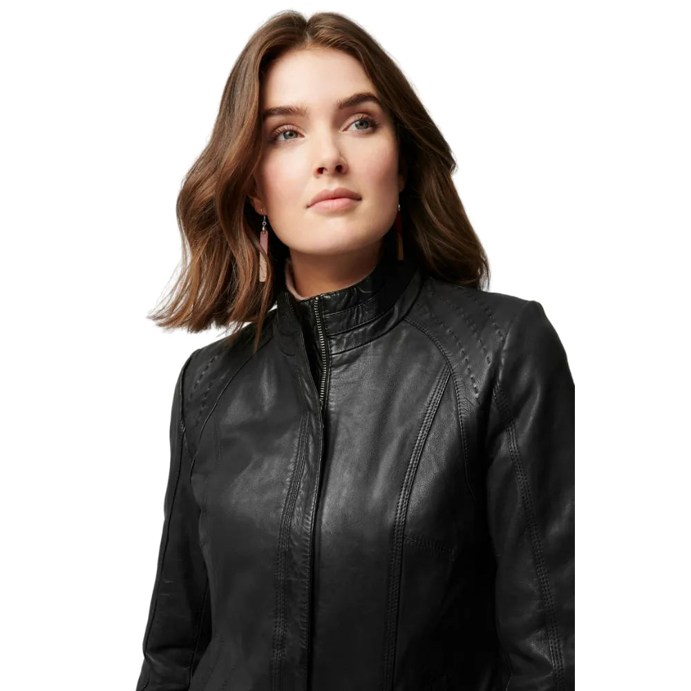 Womens-Classic-Leather-Jacket