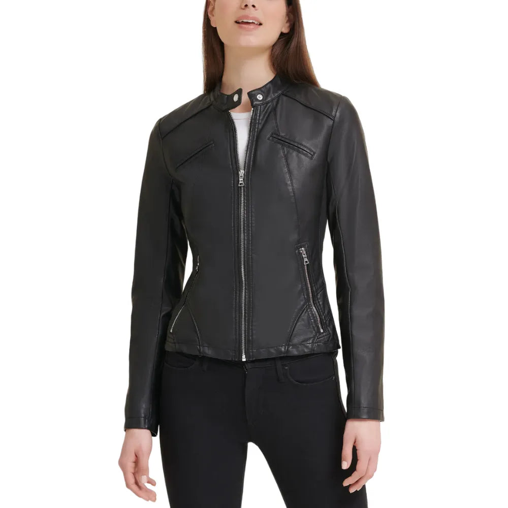 Womens-Faux-Leather-Moto-Jacket-Front