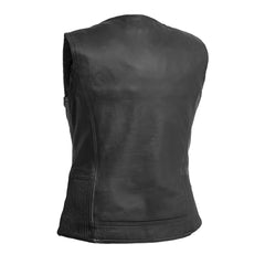 Womens-Leather-Vest-with-Zipper-Back