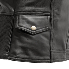 Womens-Leather-Vest-with-Zipper