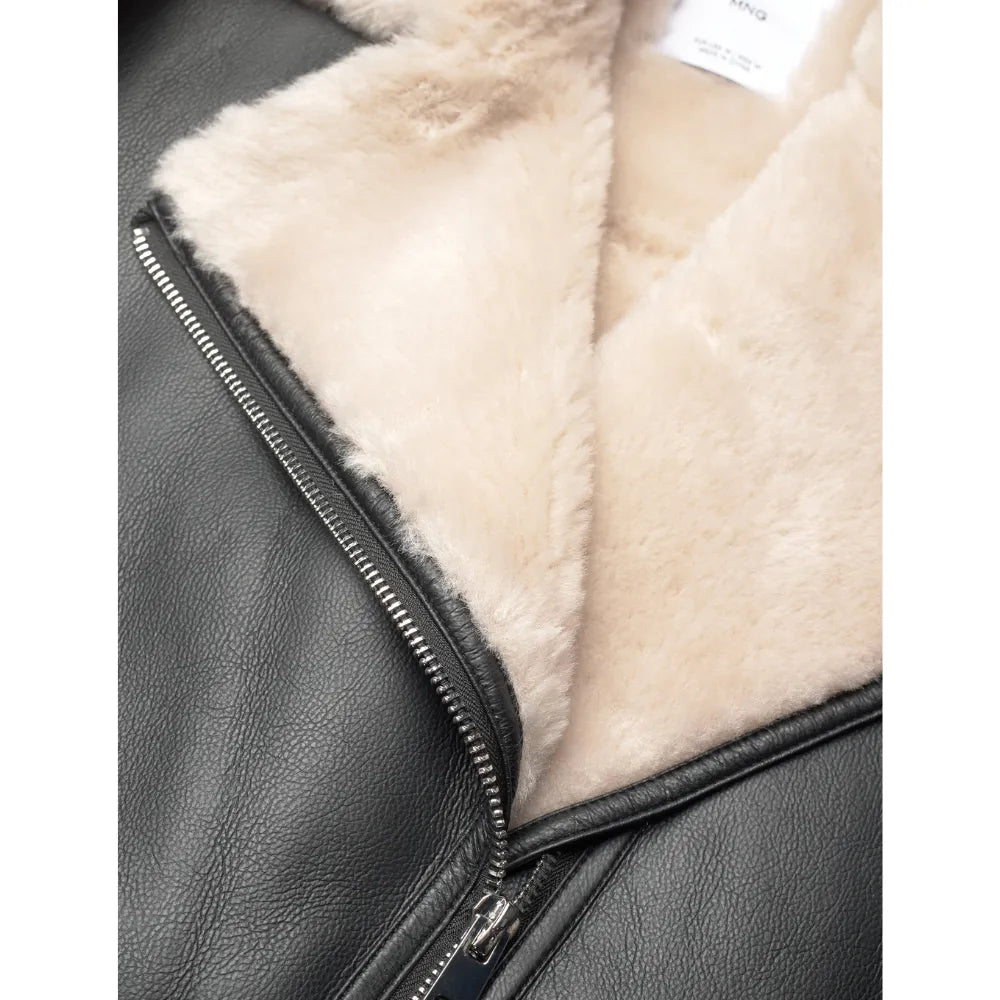 Womens-Shearling-Lined-Leather-Jacket-Collar