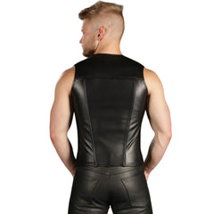 Zip-Front-Vest-With-Black-Piping-Back