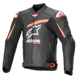 alpinestars-gp-plus-r-v4-airflow-leather-jacket-black-orange-front