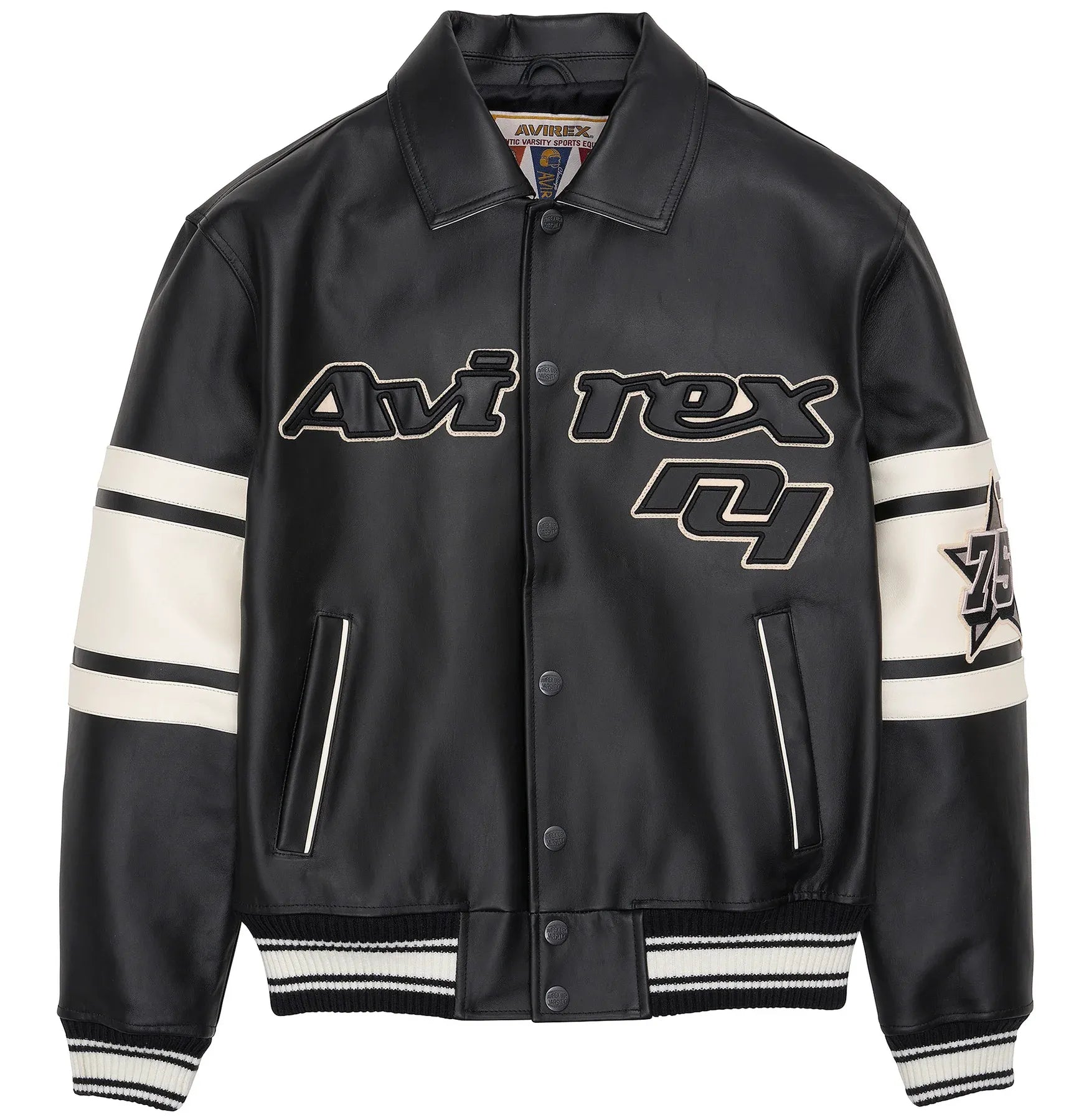 avirex-brooklyn-jacket-black-front