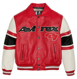 avirex-the-legend-leather-jacket-red-front