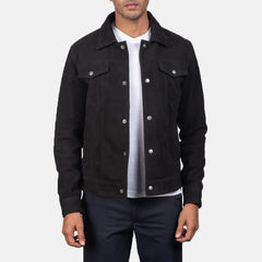 black-suede-trucker-jacket-front