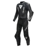 dainese-laguna-seca-5-2pcs-perforated-suit-black-black-white-front