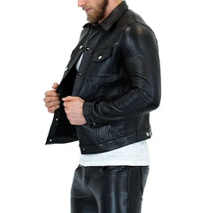 gay-leather-denim-jacket-black-side