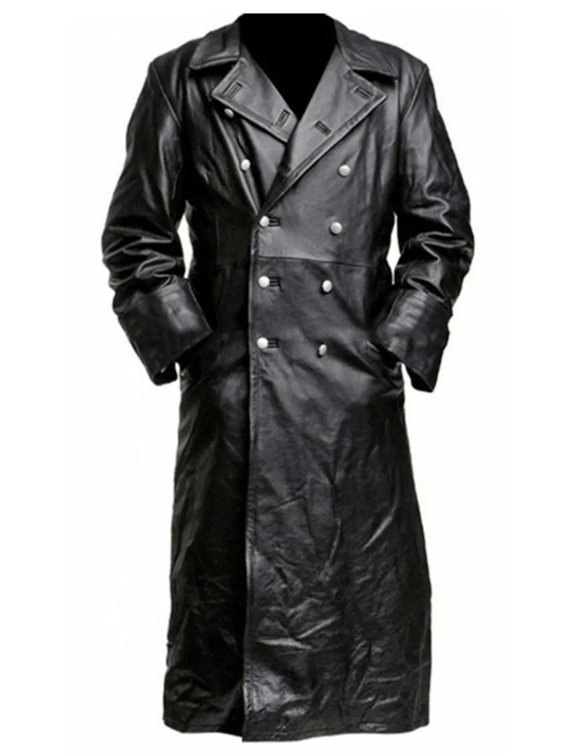 german-officer-leather-trench-coat-black-front