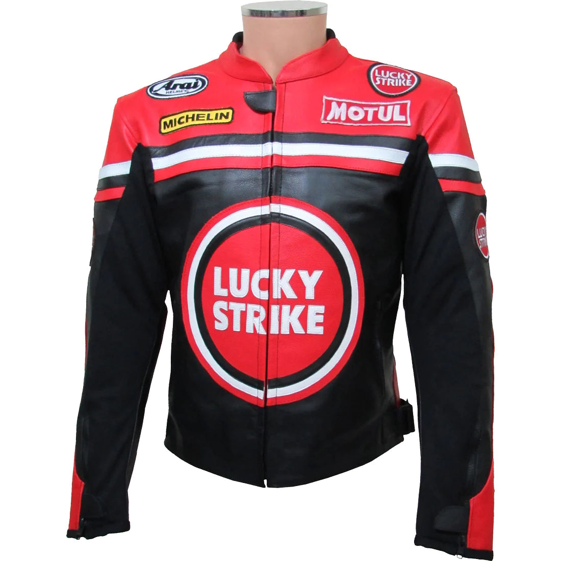 lucky-strike-red-black-leather-motorcycle-jacket-front
