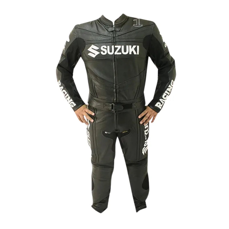 suzuki-motorcycle-racing-black-leather-suit-front