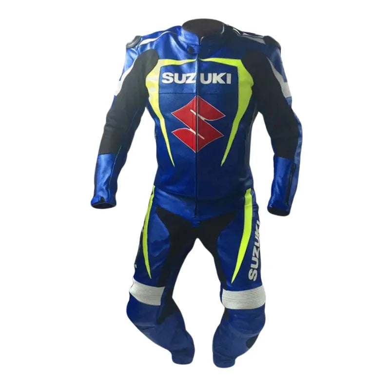 suzuki-motorcycle-racing-blue-leather-suit-front