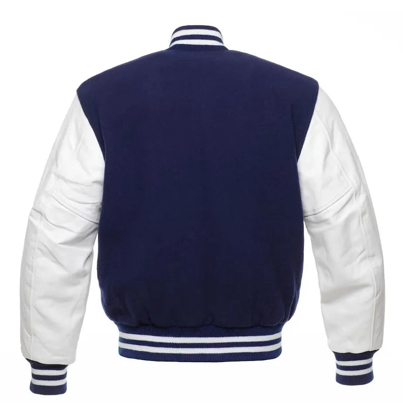 womens-navy-blue-vintage-varsity-jacket-leather-sleeves-back