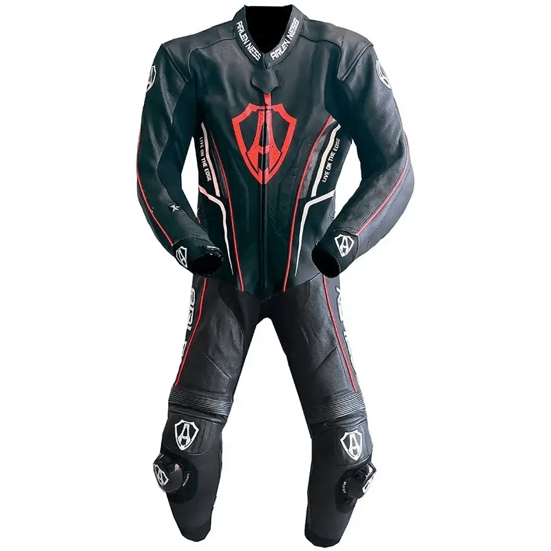 Arlen Ness Losail One Piece Leather Motorcycle Suit-5