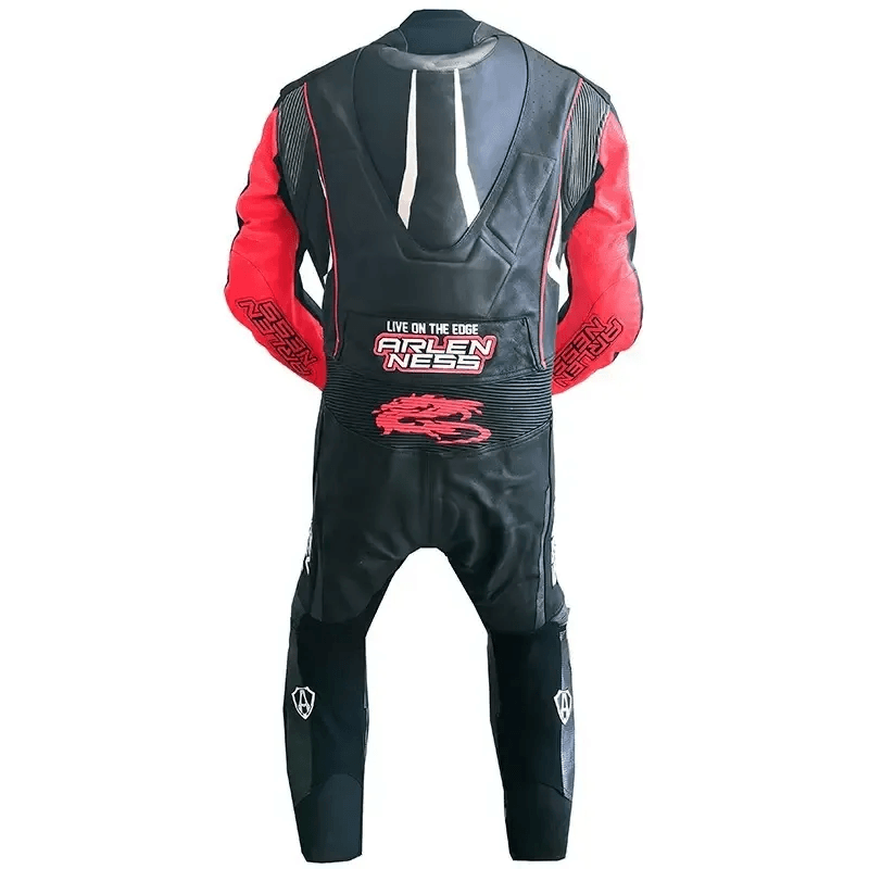 Arlen Ness Losail One Piece Leather Motorcycle Suit-7