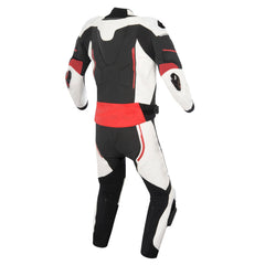 Atem v3 2-Piece Race Suit Black White Red Back
